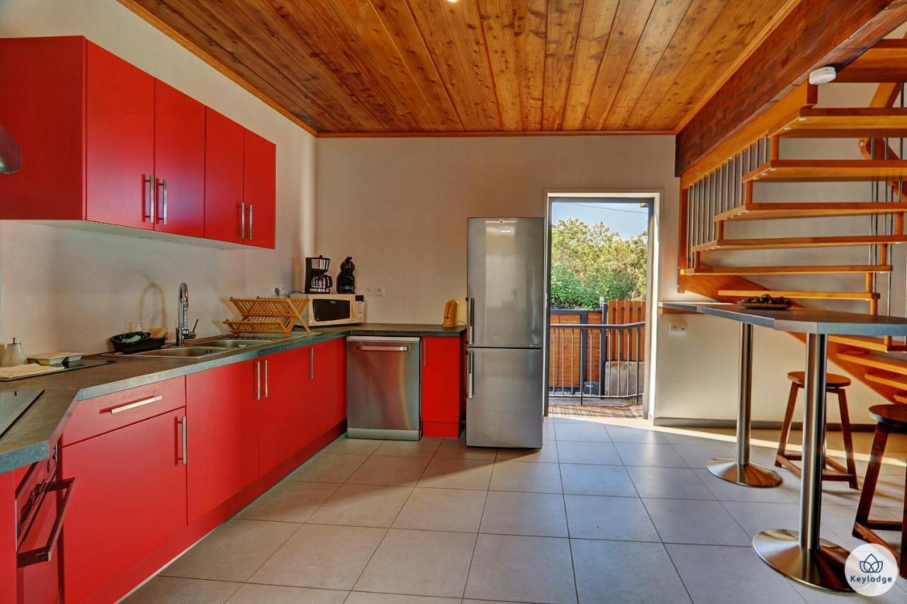 Kaz Bois Blanc, Classee 3 Etoiles - Vue Mer - Les Avirons Exterior foto